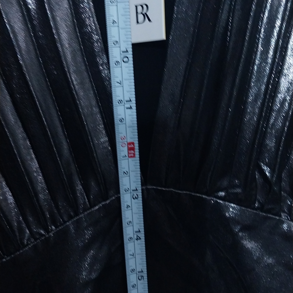 Banana Republic Sleeveless Gunmetal Mini Dress - Picture 7 of 13